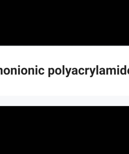 avatar nonionic polyacrylamide